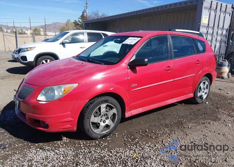 2006 Pontiac Vibe z USA, uszkodzony, nr VIN 5Y2SL658X6Z402145